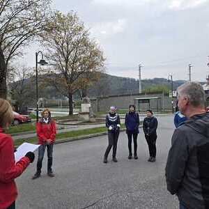 Traditionell pilgerten wir am weißen Sonntag nach Rein