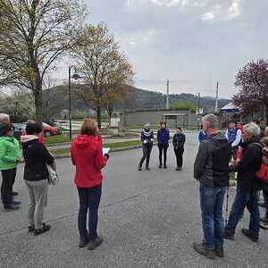 Traditionell pilgerten wir am weißen Sonntag nach Rein